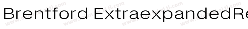 Brentford ExtraexpandedRegular字体转换